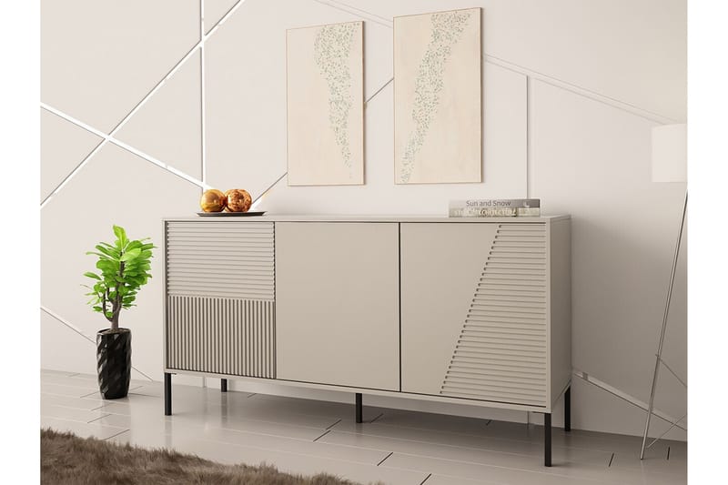 Glenndale Highboard - Cashmere - Oppbevaring - Skap - Oppbevaringsskap