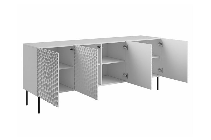 Juniskär Highboard - Hvid - Oppbevaring - Skap - Oppbevaringsskap