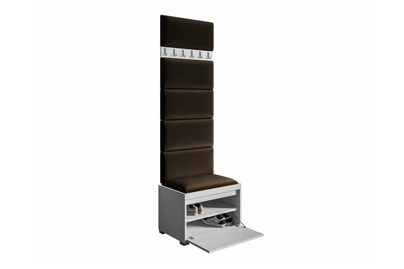 Kenmare Highboard - Hvid - Oppbevaring - Skap - Oppbevaringsskap