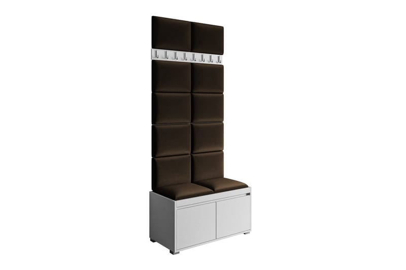 Kenmare Highboard - Hvid - Oppbevaring - Skap - Oppbevaringsskap