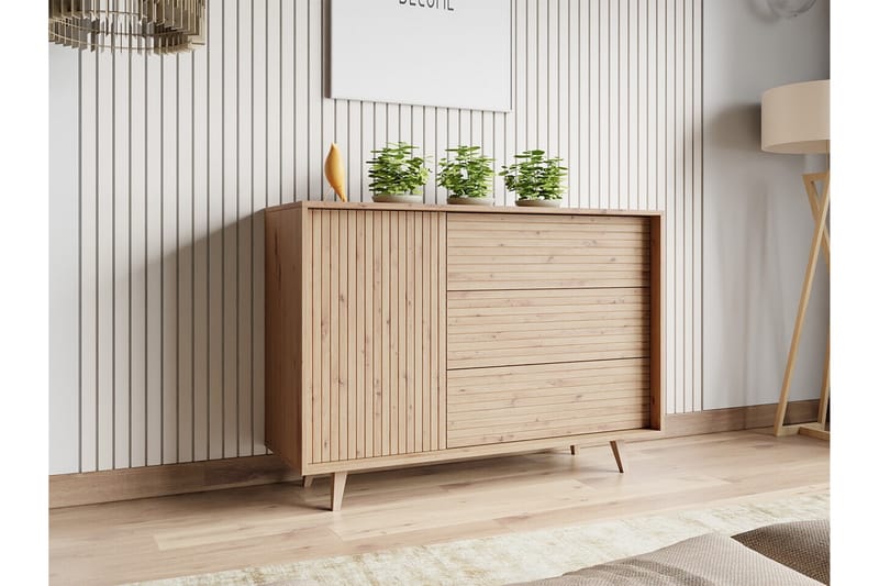 Kintore Highboard - Brun - Oppbevaring - Skap - Oppbevaringsskap