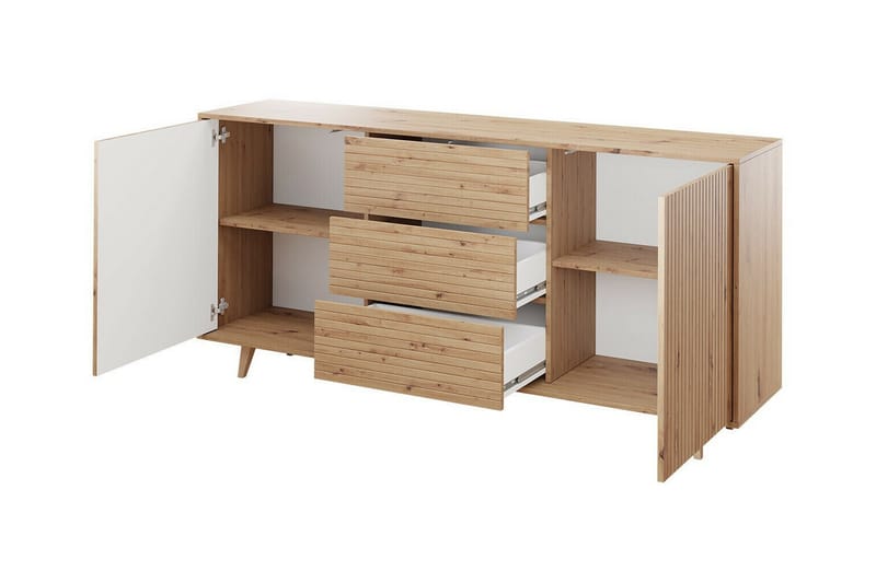 Kintore Highboard - Brun - Oppbevaring - Skap - Oppbevaringsskap