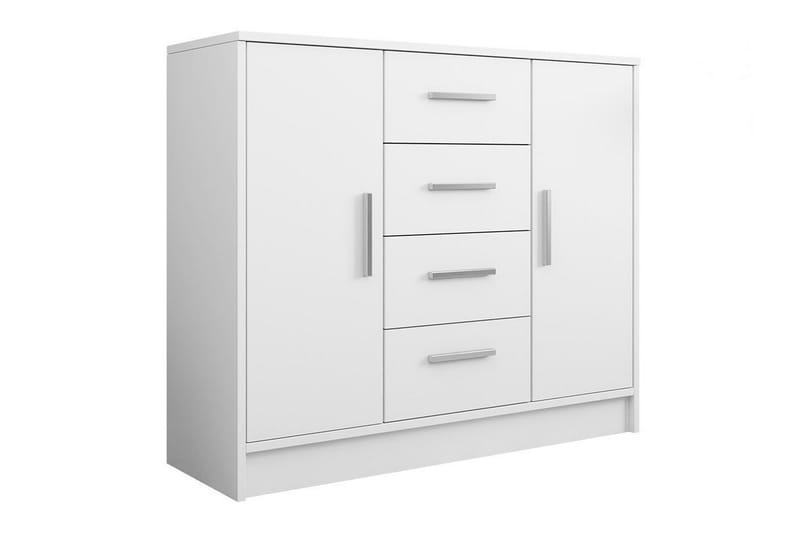 Kintore Highboard - Hvid - Oppbevaring - Skap - Oppbevaringsskap