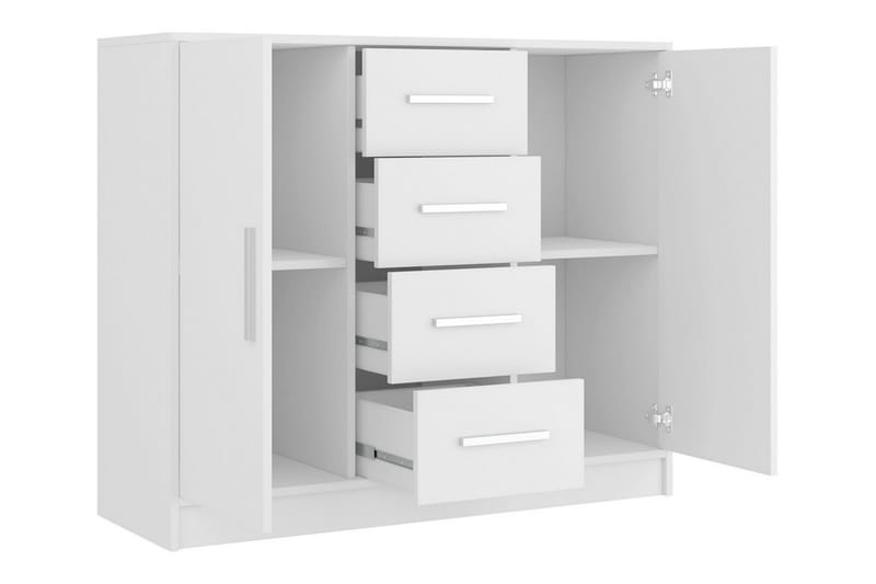 Kintore Highboard - Hvid - Oppbevaring - Skap - Oppbevaringsskap