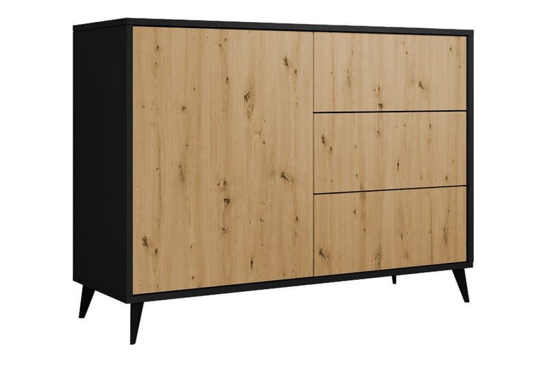 Kintore Highboard - Svart - Oppbevaring - Skap - Oppbevaringsskap