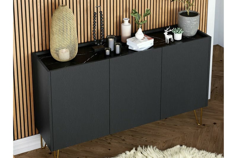 Klinkerville Highboard - Grafitt - Oppbevaring - Skap - Oppbevaringsskap