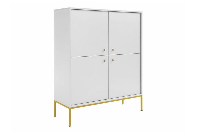 Klinkerville Highboard - Hvid - Oppbevaring - Skap - Oppbevaringsskap