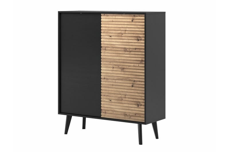 Klinkerville Highboard - Svart - Oppbevaring - Skap - Oppbevaringsskap