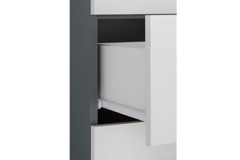 Michikue Highboard - Hvit - Oppbevaring - Skap - Oppbevaringsskap