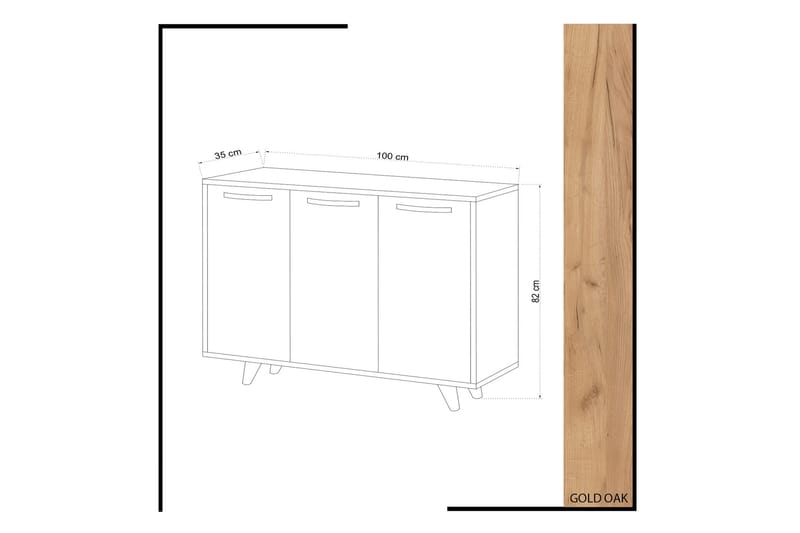 Mod Design Skjenk - Oppbevaring - Skap - Oppbevaringsskap