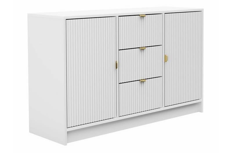 Novaj Highboard - Hvid - Oppbevaring - Skap - Oppbevaringsskap