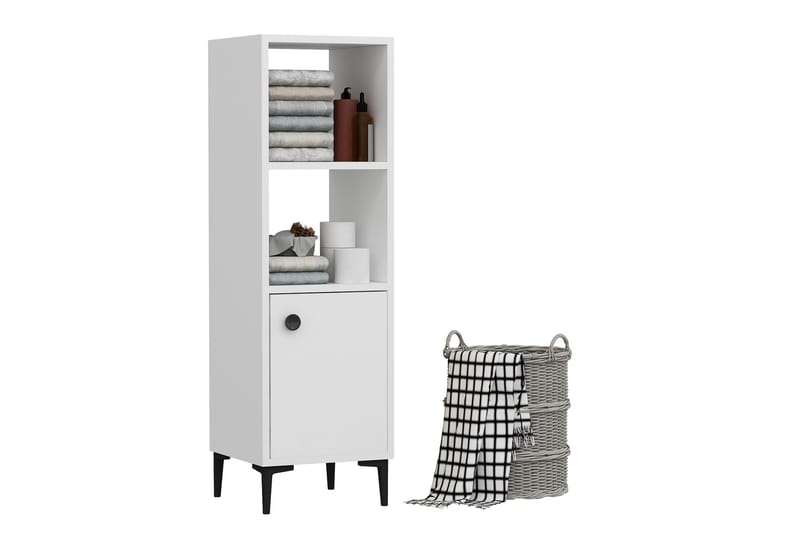 Olsenago Highboard 39x35 cm - Hvit - Oppbevaring - Skap - Oppbevaringsskap