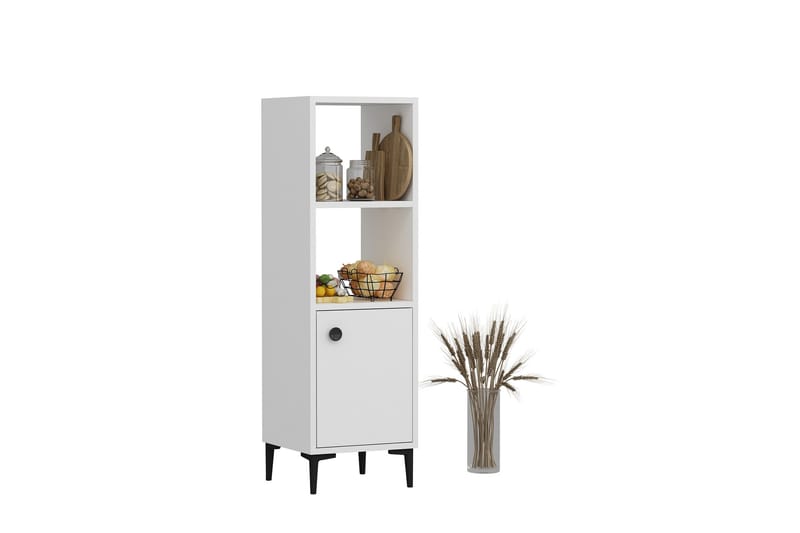 Olsenago Highboard 39x35 cm - Hvit - Oppbevaring - Skap - Oppbevaringsskap