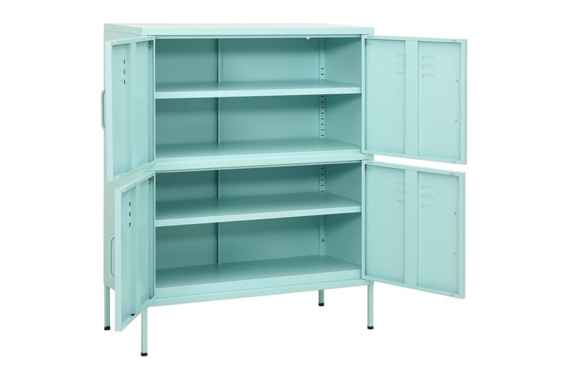 Oppbevaringsskap mint 80x35x101,5 cm stål - grønn - Oppbevaring - Skap - Oppbevaringsskap - Omkledningsskap