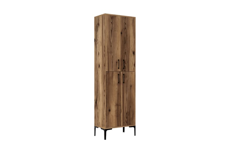 Retzow Highboard 60x35 cm - Mørkebrun - Oppbevaring - Skap - Oppbevaringsskap