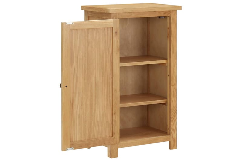 Skap 45x32x85 cm heltre eik - Oppbevaring - Skap - Oppbevaringsskap