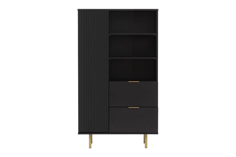 Staffin Highboard - Svart - Oppbevaring - Skap - Oppbevaringsskap