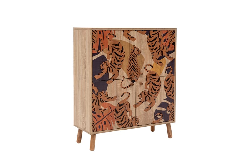 Tigris Highboard 95x111 cm Multifarget - Hanah Home - Oppbevaring - Skap - Oppbevaringsskap