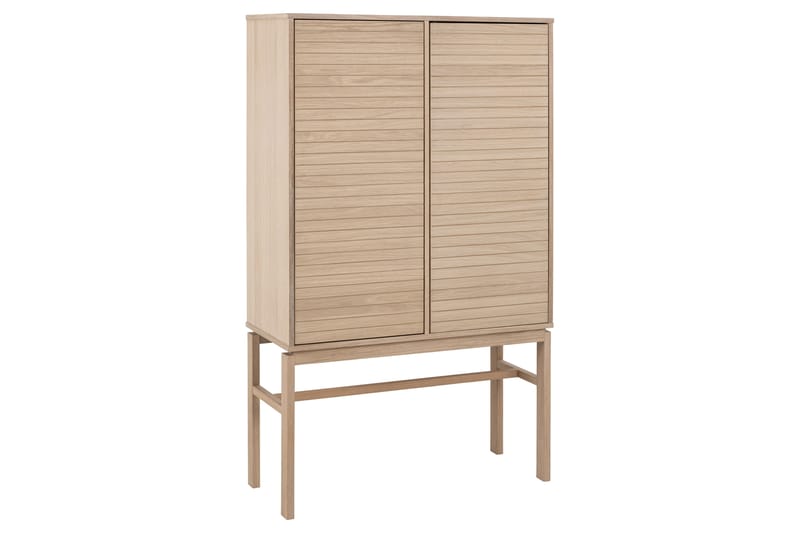 Sakie Highboard - Hvid - Oppbevaring - Skap - Oppbevaringsskap