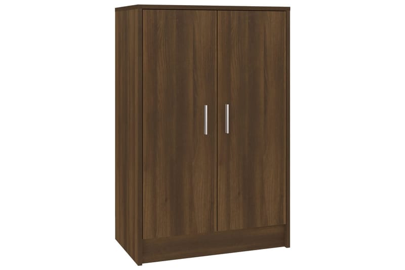 beBasic Skohylle brun eik 60x35x92 cm konstruert tre - Brun - Oppbevaring - Skooppbevaring