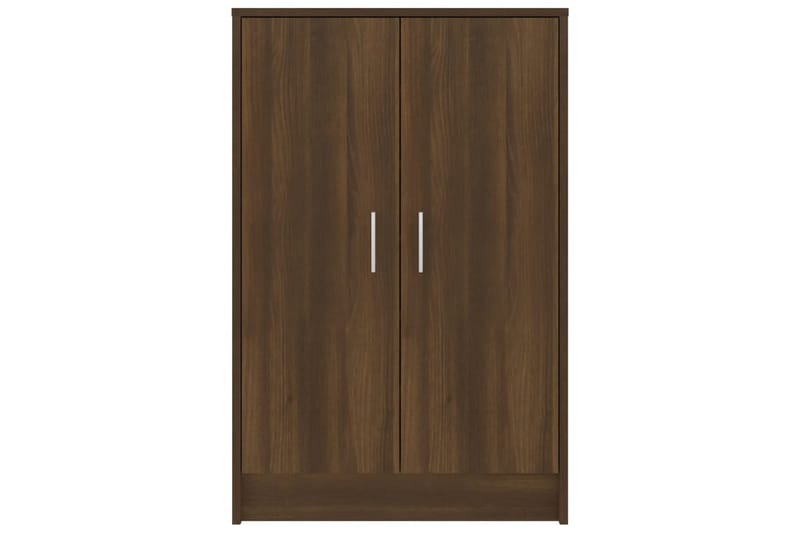 beBasic Skohylle brun eik 60x35x92 cm konstruert tre - Brun - Oppbevaring - Skooppbevaring