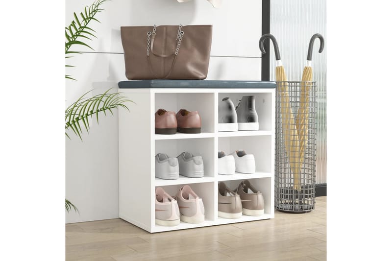 beBasic Skoskap hvit 52,5x30x50 cm - Hvit - Oppbevaring - Skooppbevaring - Skoskap