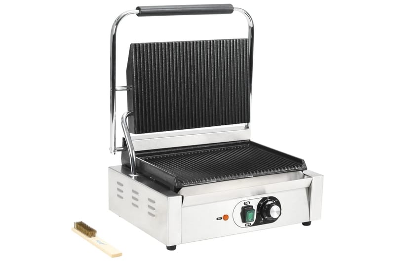 Paninigrill riflet 2200 W 44x41x19 cm - Oppbevaring - Skooppbevaring - Skoskap