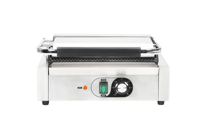 Paninigrill riflet 2200 W 44x41x19 cm - Oppbevaring - Skooppbevaring - Skoskap