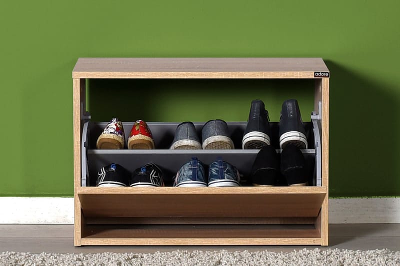 Shoe Cabinet Ek-Sonoma - Oppbevaring - Skooppbevaring - Skoskap