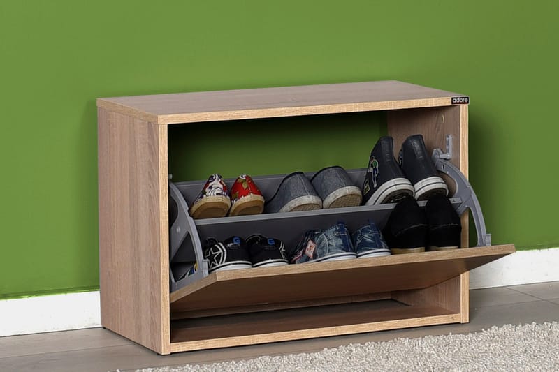 Shoe Cabinet Ek-Sonoma - Oppbevaring - Skooppbevaring - Skoskap