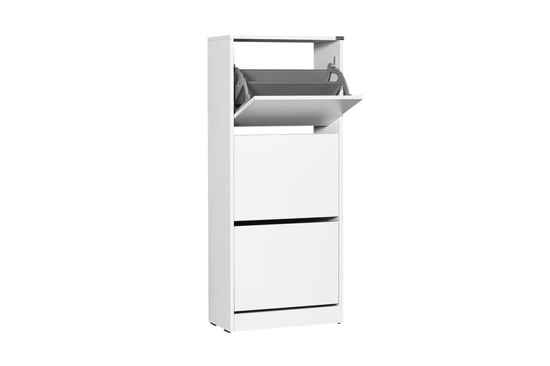 Shoe Cabinet Hvit - Oppbevaring - Skooppbevaring - Skoskap