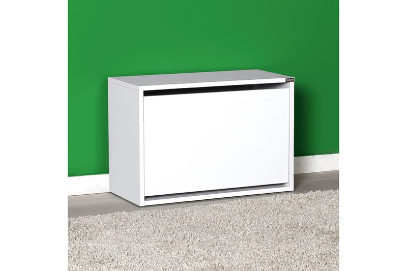 Shoe Cabinet Hvit - Oppbevaring - Skooppbevaring - Skoskap