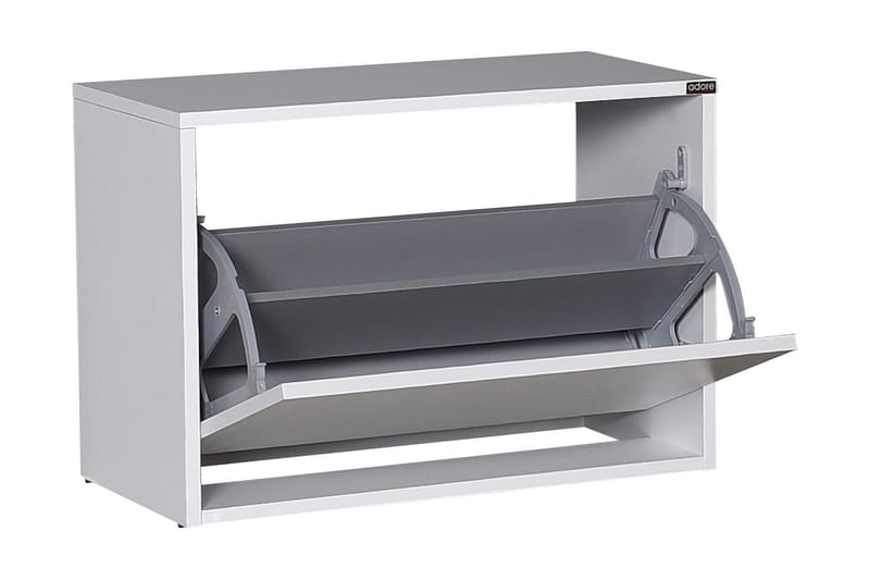 Shoe Cabinet Hvit - Oppbevaring - Skooppbevaring - Skoskap