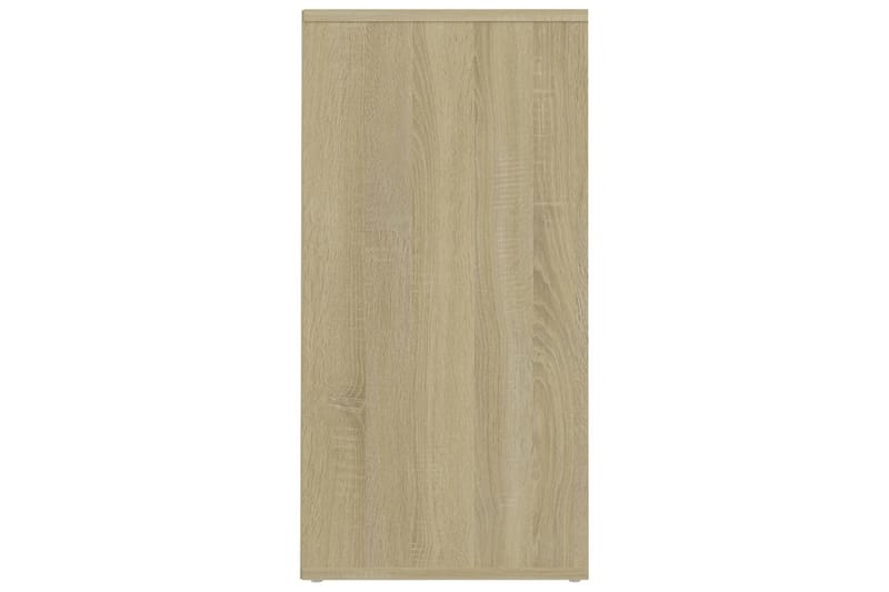 Skoskap sonoma eik 2 stk 31,5x35x70 cm sponplate - Brun - Oppbevaring - Skooppbevaring