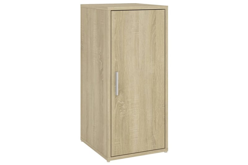 Skoskap svart 2 stk sonoma eik 32x35x70 cm sponplate - Brun - Oppbevaring - Skooppbevaring - Skoskap