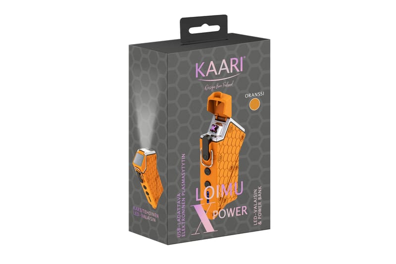 Kaari Loimu XPower -Plasma lighter med LED-lys - Sport & fritid - Camping & vandring - Friluftsutstyr