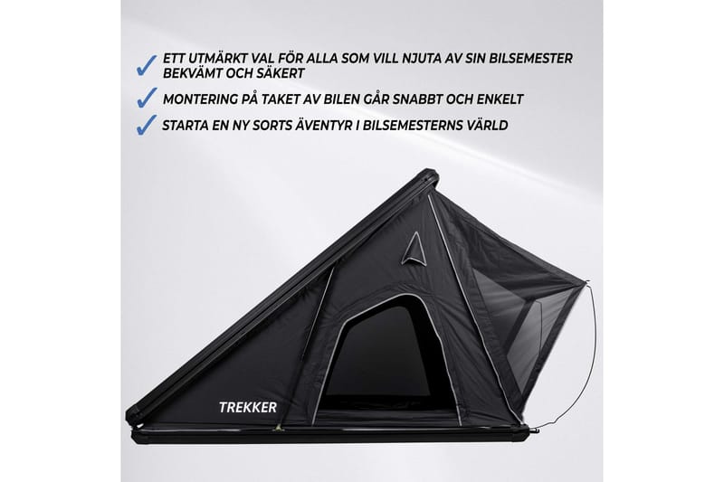 Trekker Taktelt Voyager M - Svart - Sport & fritid - Camping & vandring - Telt