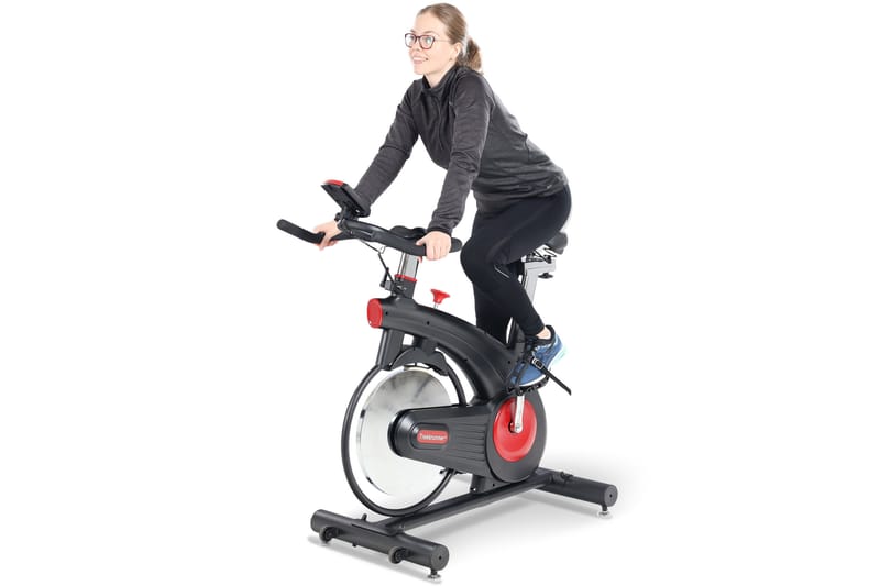 Spinningssykkel 21 kg - Svart - Sport & fritid - Hjemmetrening - Treningsapparater - Treningssykkel & spinningsykkel