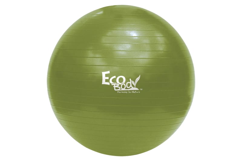 Ecobody Yogaball 65cm - Grønn|Grå - Sport & fritid - Hjemmetrening - Treningsutstyr - Pilatesball