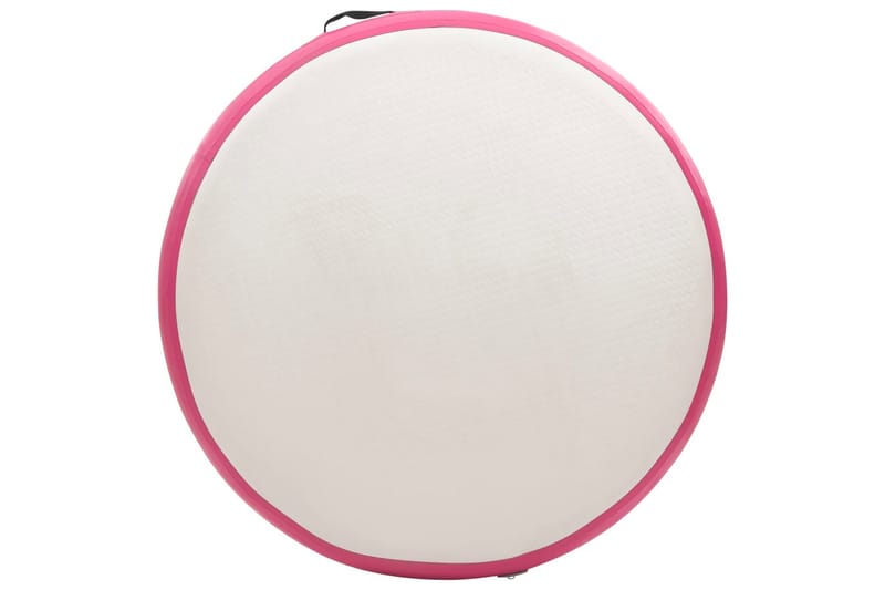 Oppblåsbar gymnastikkmatte med pumpe 100x100x15 cm PVC rosa - Sport & fritid - Hjemmetrening - Treningsutstyr - Treningsgulv & puslematte