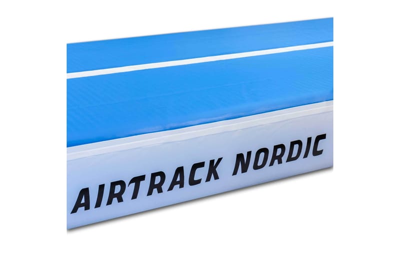 Airtrack Nordic Deluxe 10x1 m - Blå|Hvit - Sport & fritid - Hjemmetrening - Treningsutstyr - Turnmatte & Airtrack