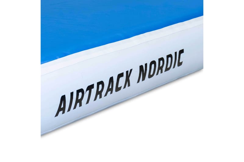 Airtrack Nordic Deluxe Wide 12x2 m - Blå|Hvit - Sport & fritid - Hjemmetrening - Treningsutstyr - Turnmatte & Airtrack