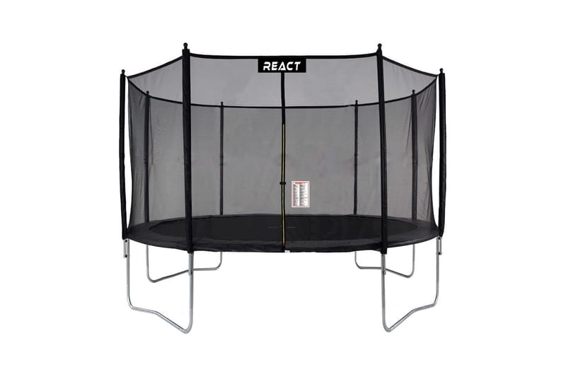 React Trampoline med Beskyttelsesnett 427 cm - Blå - Sport & fritid - Lek & sport - Lekeredskap & utelek - Trampoliner