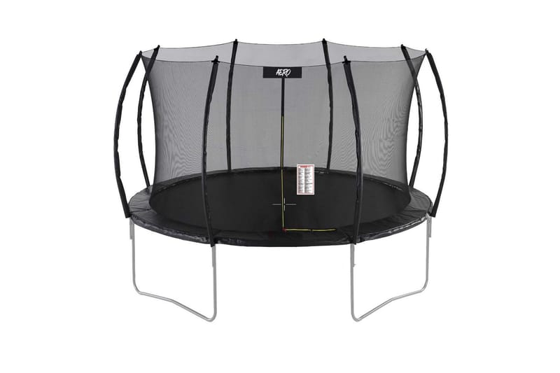 React Aero Trampoline med Beskyttelsesnett 3,05 m - Svart - Sport & fritid - Lek & sport - Lekeredskap & utelek - Trampoliner