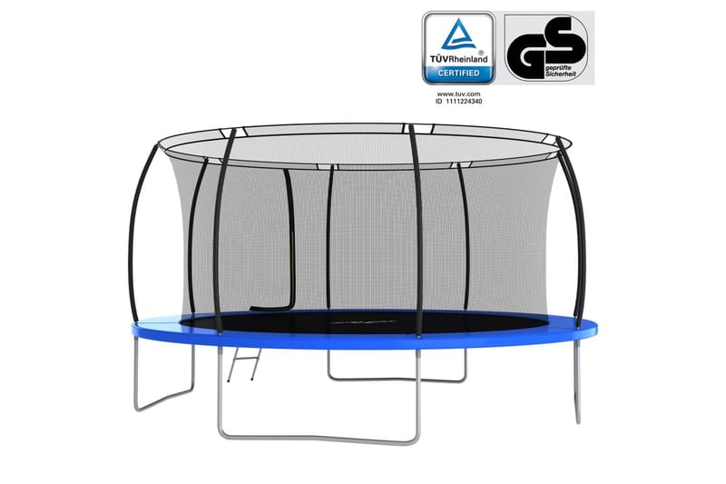 Trampolinesett rund 460x80 cm 150 kg - Sport & fritid - Lek & sport - Lekeredskap & utelek - Trampoliner