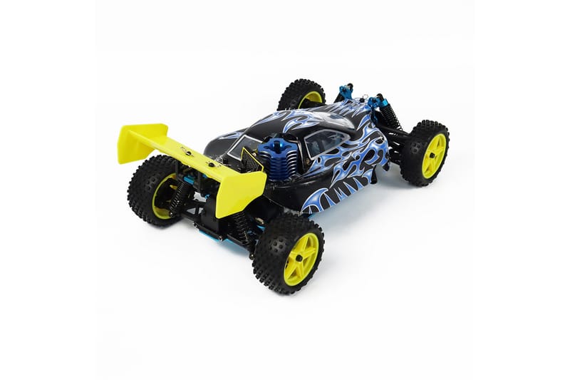 React RC-Bil Rtr SUPer Nitro, 4WD - Svart/Gul - Lekeplass & lekeplassutstyr - Radiostyrt bil - Radiostyrt