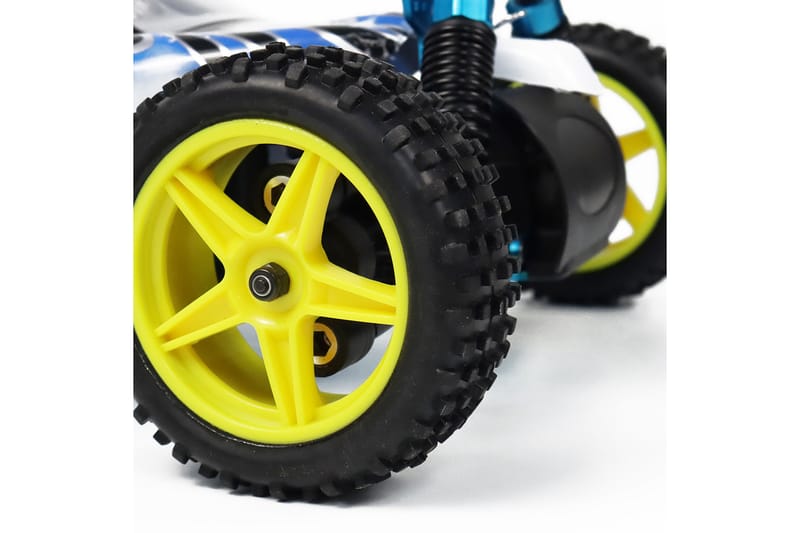 React RC-Bil Rtr SUPer Nitro, 4WD - Svart/Gul - Lekeplass & lekeplassutstyr - Radiostyrt bil - Radiostyrt