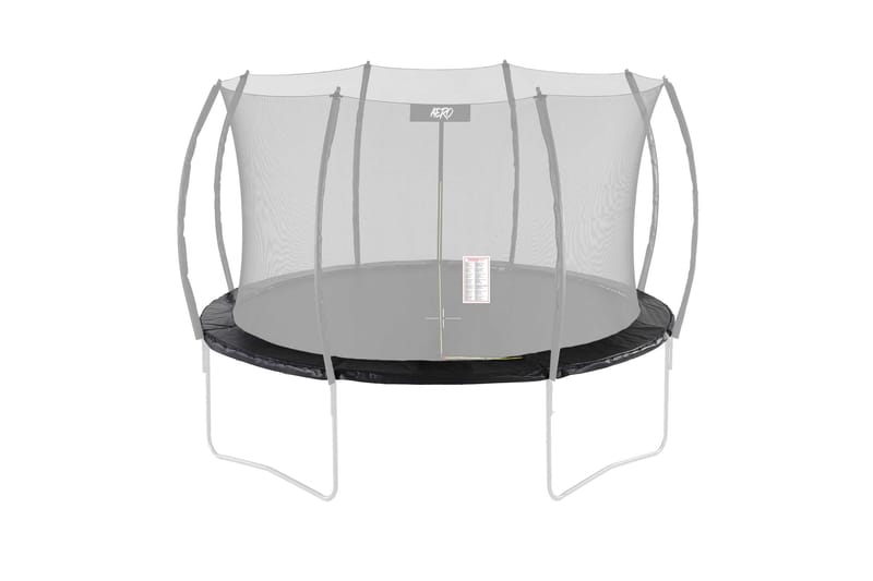 Trampoline Kantbeskyttelse React Aero 3,05 m - Svart - Sport & fritid - Lek & sport - Lekeredskap & utelek