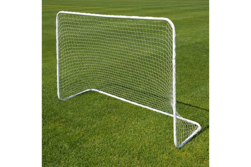 Prosport Fotballmål 183x122x61 cm - Hvit - Sport & fritid - Lek & sport - Utendørs spill