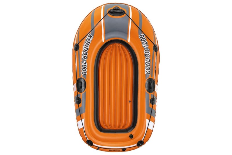 Bestway Oppblåsbar båt Kondor 1000 155x93 cm - Oransj - Sport & fritid - Marine - Båter - Gummibåt & ribb